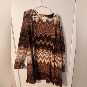 Over sized sweater.